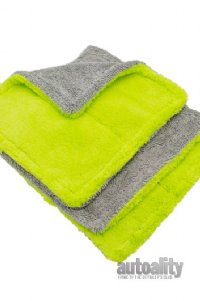 Autofiber Amphibian Mini Glass Towel - 3-pk | Green/Grey