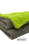 Autofiber Amphibian Jr. Detailing Towel - 2-pk | Green/Grey