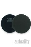3D 7.5" Spider-Cut Black Finishing Foam Pad
