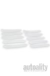 Autofiber Detail Stix Refill Covers - Microfiber Terry | Narrow | White | 10pk