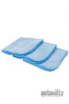 Autofiber Korean Twist Microfiber Glass and Detailing Towels - Blue | 3-pk