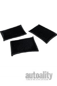 Autofiber Scrub Ninja MAX - Interior Scrubbing Pad | Black | 3-pk