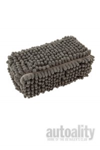 Autofiber Stubby Noodle Microfiber Wash Sponge - Gray