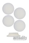 Buff and Shine 292CR | 2" Uro-Tec White Finishing Foam Pad - 4pk