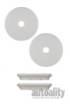 Buff and Shine 392CR | 3" Uro-Tec White Finishing Foam Pad - 2pk