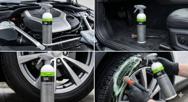 Koch Chemie Gs Green Star - 1000 ml- One Bottle. Every Surface. Zero Compromise.