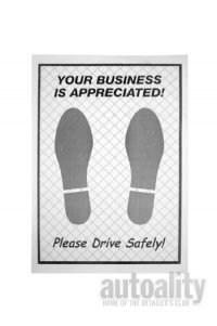 Premium Poly-Coated Paper Floor Mats - 250/Box