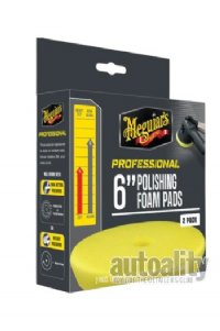 Meguiar's Professional Foam Polishing Pad - 6 Inch | 2pk