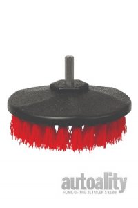 Heavy Duty Drill Brush - Red