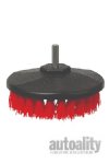 Heavy Duty Drill Brush - Red