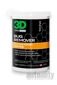 3D 103 Bug Remover Wipes - 150 Ct