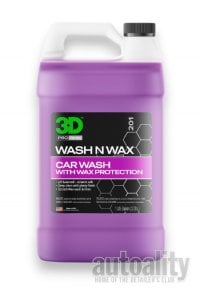 3D 201 Wash & Wax, 128 oz.