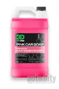 3D 202 Pink Car Soap, 128 oz.