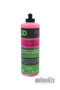 3D 202 Pink Car Soap, 16 oz.