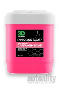 3D 202 Pink Car Soap - 5 Gallon