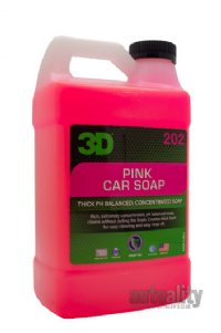 3D 202 Pink Car Soap - 64 oz