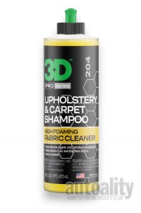 3D 204 Upholstery and Carpet Shampoo, 16 oz.