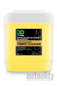 3D 204 Upholstery and Carpet Shampoo - 5 Gallon