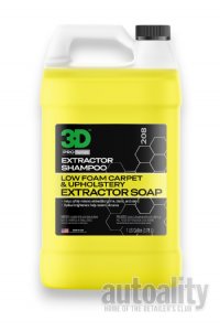 3D 208 Extractor Shampoo, 128 oz.
