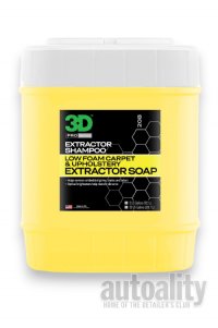 3D 208 Extractor Shampoo - 5-Gallon
