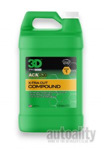 3D 500 ACA X-tra Cut Compound, 128 oz.