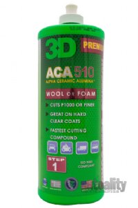 3D 510 ACA Premium Rubbing Compound - 32 oz