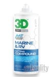 3D 620 Marine & RV Cutting Compound - 32 oz | Removes P1000 Grit Scratches, Oxidation & Swirls | High-Cut, No Filler, Low Dust Formula
