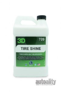 3D 709 Tire Shine - 128 oz