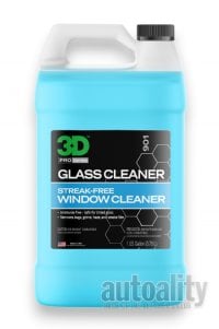3D 901 Glass Cleaner - 1 Gallon | Ready To Use | Tint Safe | Streak Free Glass Cleaner | Anti Fog Formula