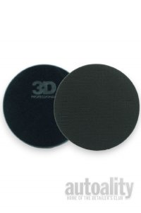 3D 6.5" Spider-Cut Black Polishing/Finishing Foam Pad