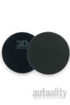 3D 6.5" Spider-Cut Black Polishing/Finishing Foam Pad