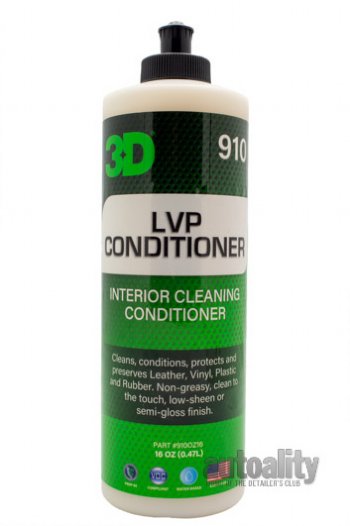 3D Leather Vinyl Plastic Conditioner 16 oz