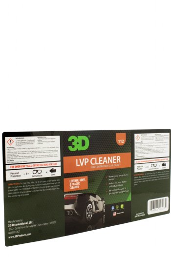 3D 112 LVP Cleaner Secondary Label