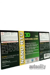 3D 1101 Super Wheel Cleaner Secondary Label