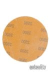 3D ACA Flex P2500 3" Orange Sandpaper Disc - 50/Box