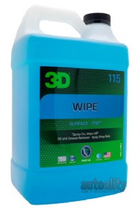 3D 115 Wipe - 128 oz