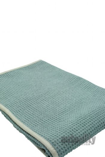 Autofiber Big Thirsty Waffle Weave Microfiber Towel - Gray