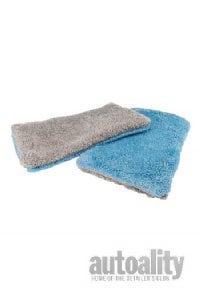 Autofiber Double Wide Microfiber Wash Pad - 2-pk | Blue/Grey