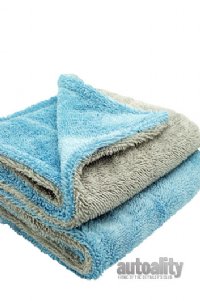 Autofiber Dreadnought Jr. Detailing Towel - 2-pk | Blue/Grey
