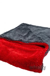 Autofiber Dreadnought Drying Towel - Red/Dark Grey