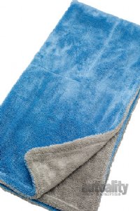 Autofiber Dreadnought XL Microfiber Drying Towel | Blue/Grey