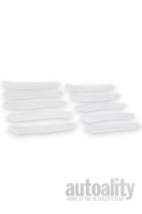 Autofiber Detail Stix Refill Covers - Microfiber Terry | Narrow | White | 10pk
