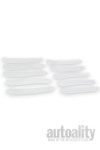 Autofiber Detail Stix Refill Covers - Microfiber Terry | Narrow | White | 10pk