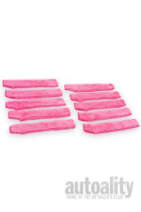 Autofiber Detail Stix Refill Covers - Microfiber Plush | Wide | Pink | 10pk