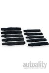Autofiber Detail Stix Refill Covers - Microfiber Terry | Wide | Black | 10pk