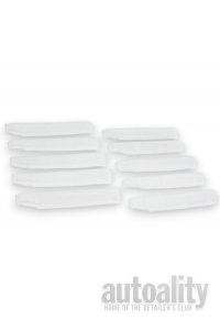 Autofiber Detail Stix Refill Covers - Scrub Ninja | Wide | White | 10pk
