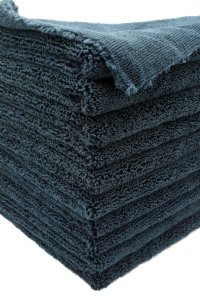 Autofiber Elite Edgeless Microfiber Towel - Black, 10-pk.