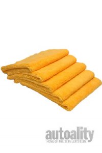 Autofiber Elite Edgeless Microfiber Towel - Gold | 5-pk
