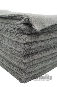 Autofiber Elite Edgeless Microfiber Towel - Grey, 10-pk.