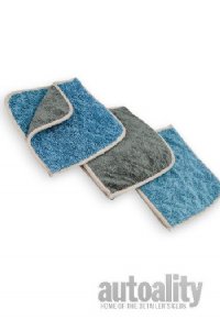 Autofiber Flip GPT Glass Perfect Towel - Blue | 3-pk